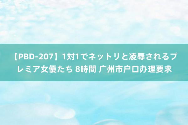 【PBD-207】1対1でネットリと凌辱されるプレミア女優たち 8時間 广州市户口办理要求