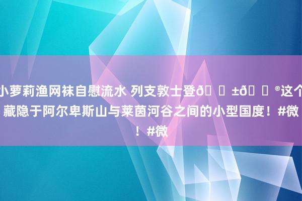 小萝莉渔网袜自慰流水 列支敦士登🇱🇮这个藏隐于阿尔卑斯山与莱茵河谷之间的小型国度！#微