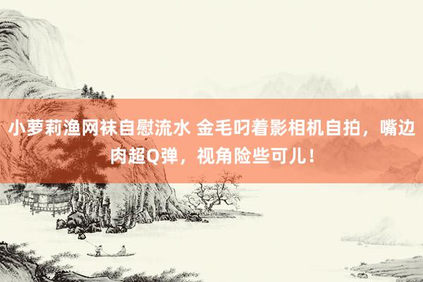 小萝莉渔网袜自慰流水 金毛叼着影相机自拍，嘴边肉超Q弹，视角险些可儿！