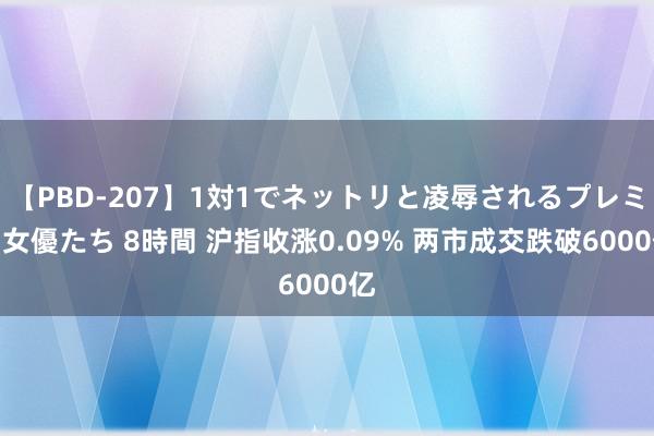 【PBD-207】1対1でネットリと凌辱されるプレミア女優たち 8時間 沪指收涨0.09% 两市成交跌破6000亿
