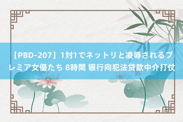 【PBD-207】1対1でネットリと凌辱されるプレミア女優たち 8時間 银行向犯法贷款中介打仗