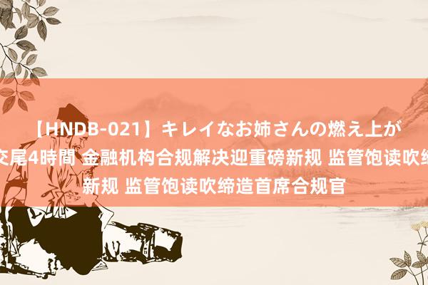 【HNDB-021】キレイなお姉さんの燃え上がる本物中出し交尾4時間 金融机构合规解决迎重磅新规 监管饱读吹缔造首席合规官