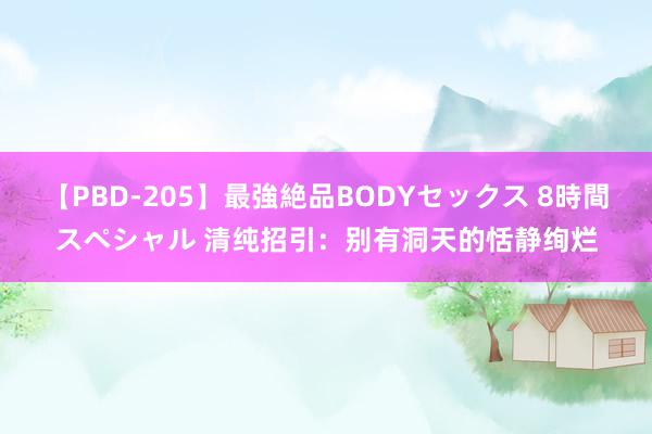 【PBD-205】最強絶品BODYセックス 8時間スペシャル 清纯招引：别有洞天的恬静绚烂