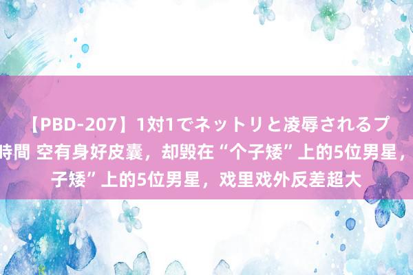 【PBD-207】1対1でネットリと凌辱されるプレミア女優たち 8時間 空有身好皮囊，却毁在“个子矮”上的5位男星，戏里戏外反差超大