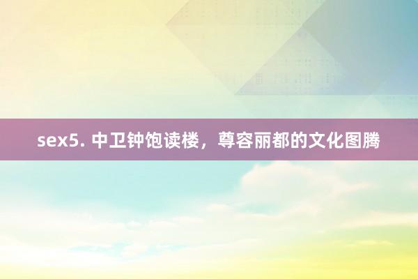 sex5. 中卫钟饱读楼，尊容丽都的文化图腾